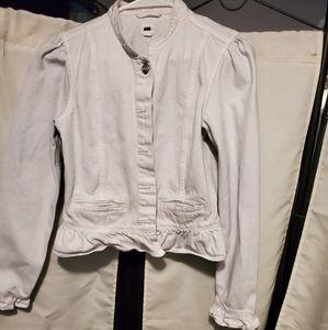 White Jean Jacket